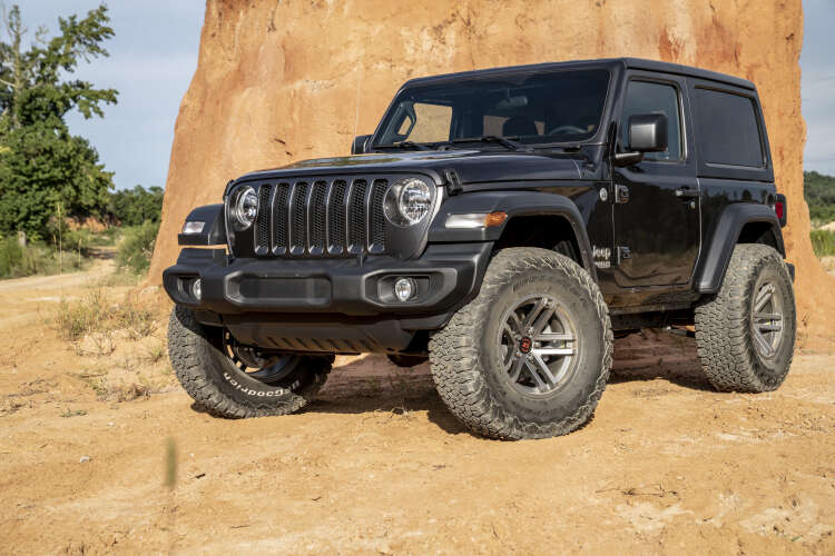 2.5 in Jeep Lift Kit | Wrangler JLU 4-Door | Coil Spacer Kits Gallery 2