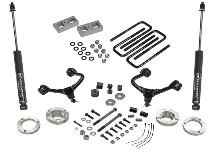 3in Tacoma Lift Kit with Shadow Shocks Gallery