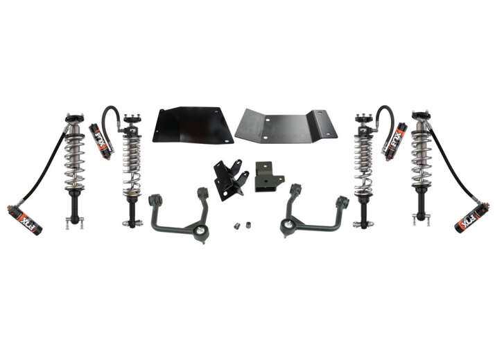 3-4in Ford Lift Kit - 21-25 Bronco 4WD - 2-Door w/ Fox Coilovers Gallery 1