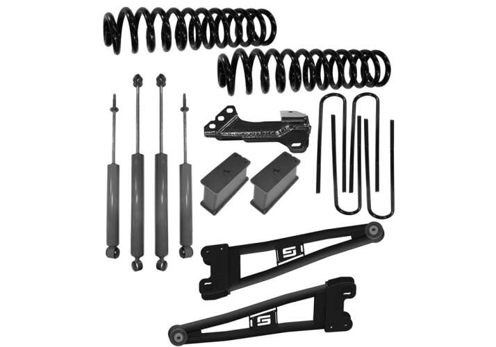 2in Ford Lift Kit | Coil Spring Lift Kit | 2023-2025 F250/350 4WD Gallery