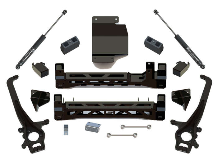 6in 2017-2024 Nissan Titan Lift Kit Gallery