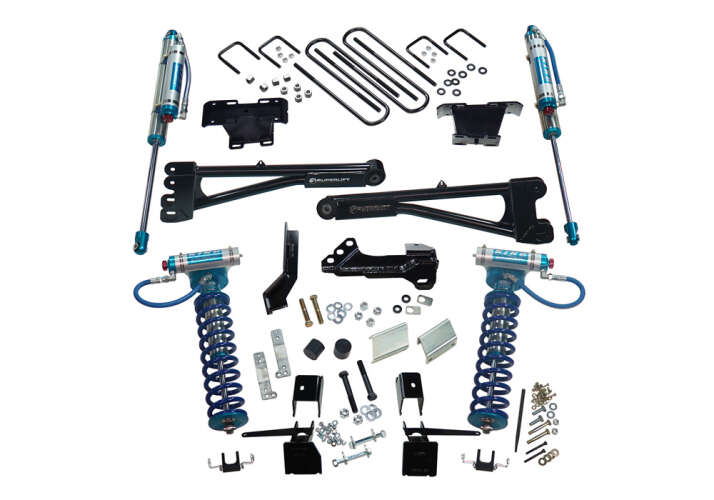 4in Ford Lift Kit | KING Edition Radius Arm Lift Kit Gallery 1