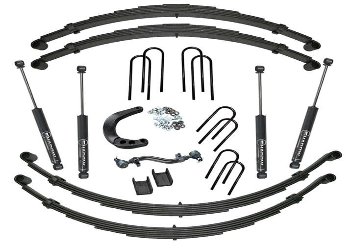 8in Chevy/GMC Lift Kit | Rear Spring Kit Gallery