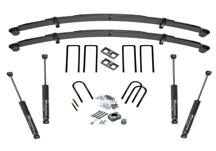 3.5in Chevy/GMC Lift Kit | Rear Block Kit Gallery