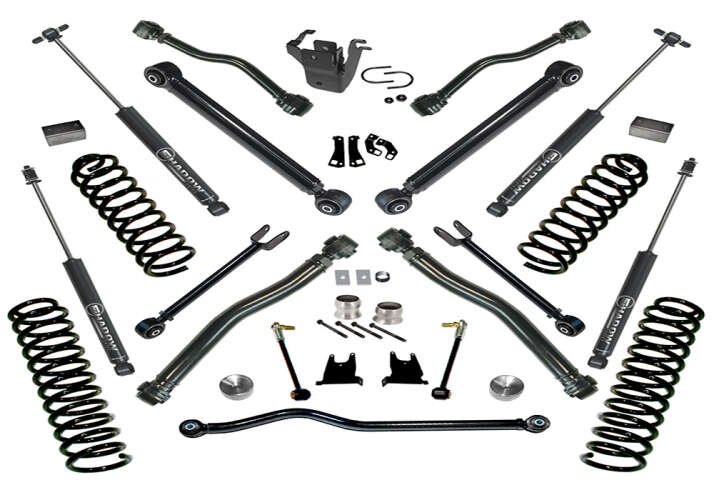 4in Jeep Lift Kit |Wrangler JK w/ Reflex Control Arms Gallery