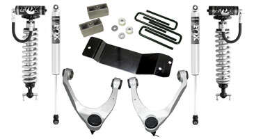 3.5in Chevy/GMC Lift Kit | Cast Steel Control Arms w/ Fox 2.0 Coil-overs and Rear Shocks Gallery