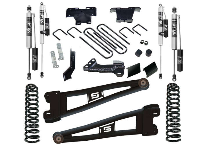 4in Ford Lift Kit | 2023-2025 F250/350 4WD Diesel w/ Replacement Radius Arms Gallery 3