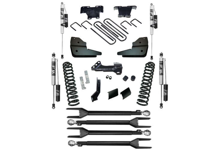 4in Ford Lift Kit | 4-Link Kit - 2023-2024 4WD Diesel Gallery 4