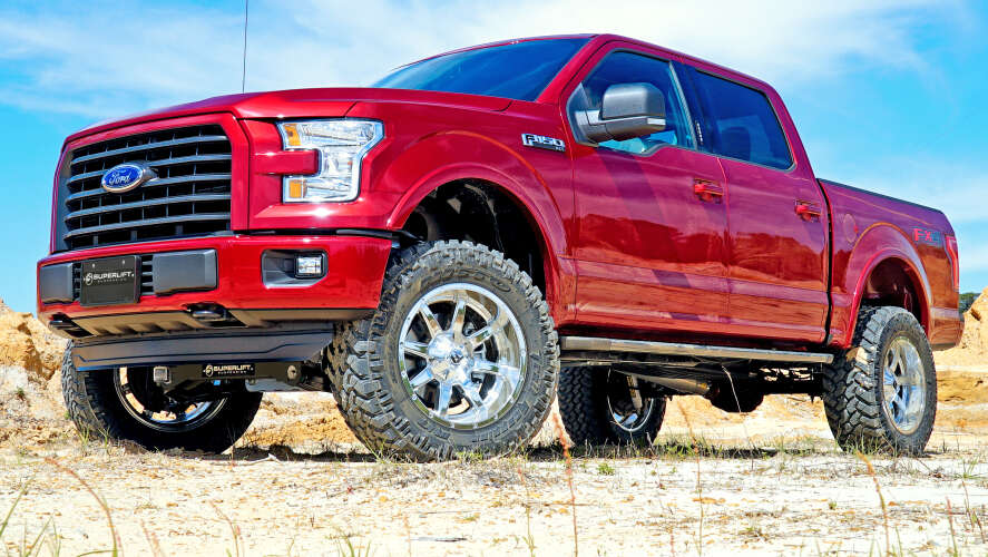 4.5in Ford Lift Kit Gallery 2