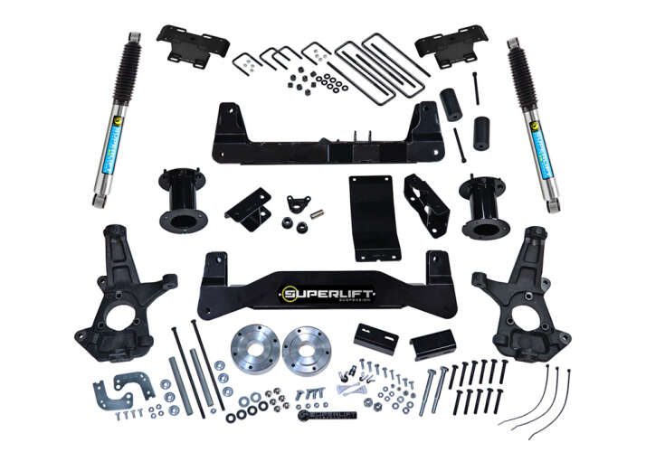 6.5in Chevy/GMC Lift Kit | Aluminum/Stamped Control Arms gallery 1