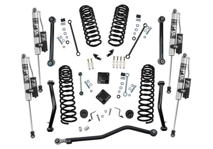 4in Jeep Lift Kit with FOX 2.0 Reservoir Shocks | Gladiator JT kit