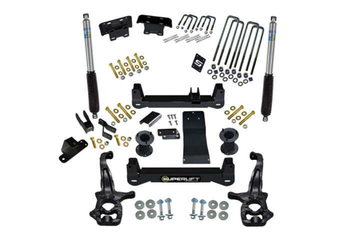 4 inch Lift Kit 2019-2021 Chevy/GM Silverado/Sierra 1500 4WD Trailboss/AT4 Gallery 2