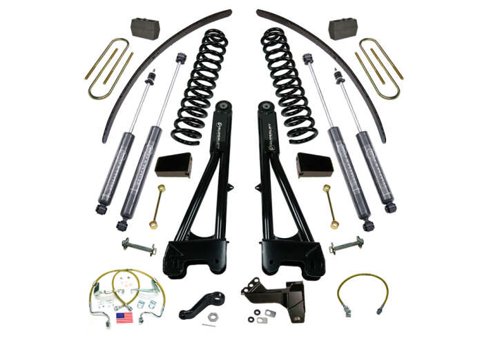 8in Ford Lift Kit - 05-07 F250/350 | w/Replacement Radius Arms Gallery 1