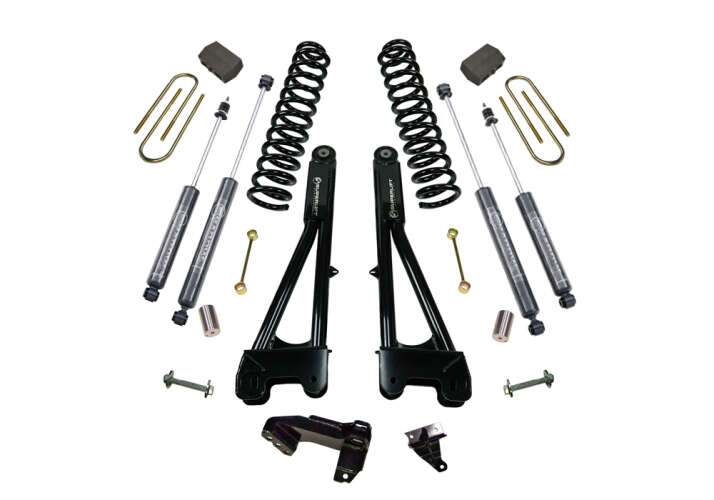 4in Ford Lift Kit | Diesel w/ Replacement Radius Arms Gallery