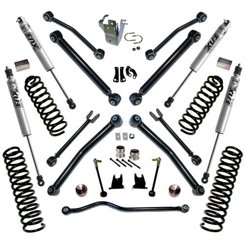 4in Jeep Lift Kit |Wrangler JK w/ Reflex Control Arms Gallery 2